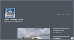 Desktop Screenshot of lehrseconomytackle.com
